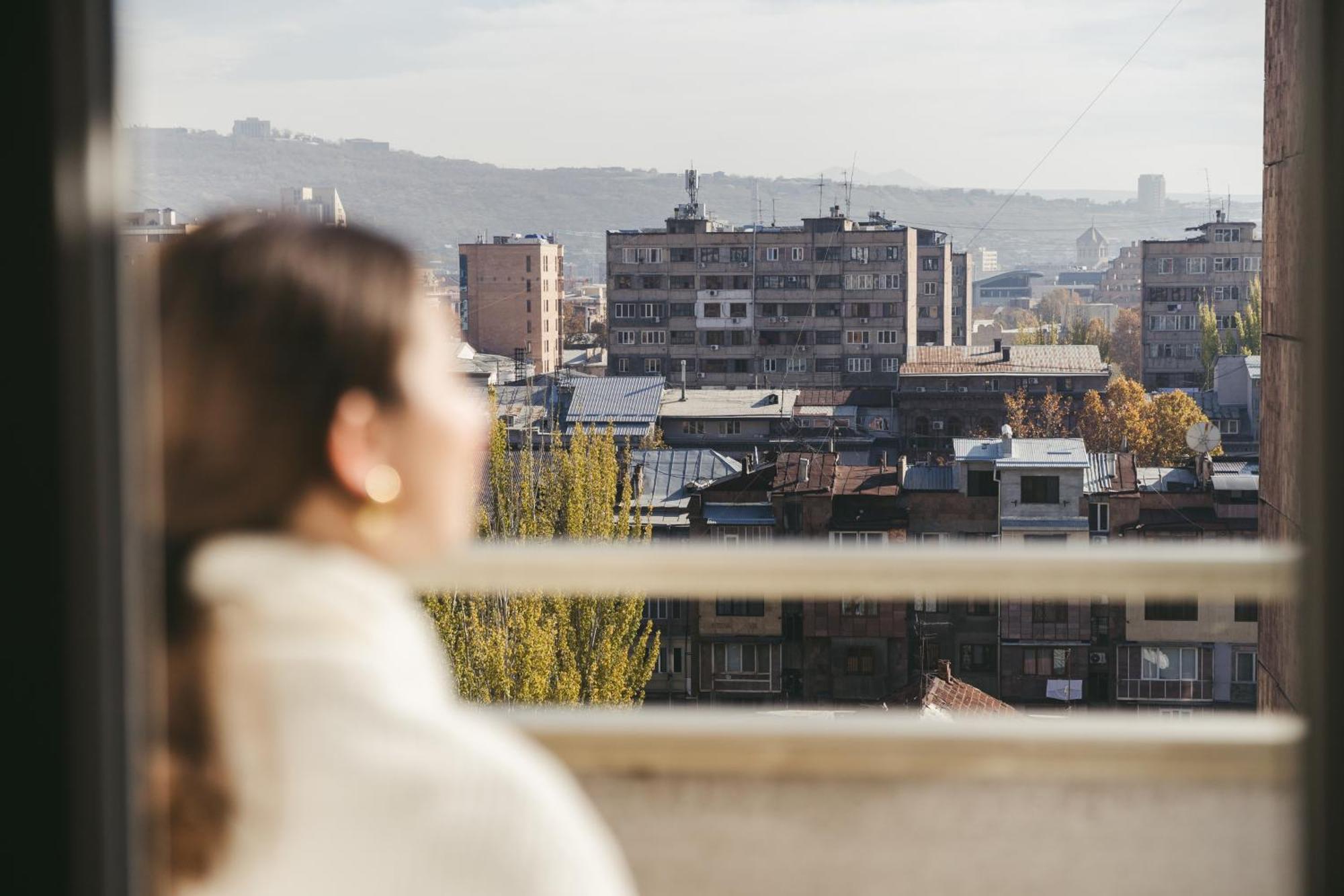Saryan Retreat Balcony Bliss Self-Checkin Keygo 36 Appartement Jerevan Buitenkant foto